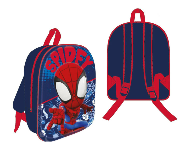 Spiderman Spidey Web Out 3D Παιδικό Σακίδιο Πλάτης 30×26×10 cm 5883088
