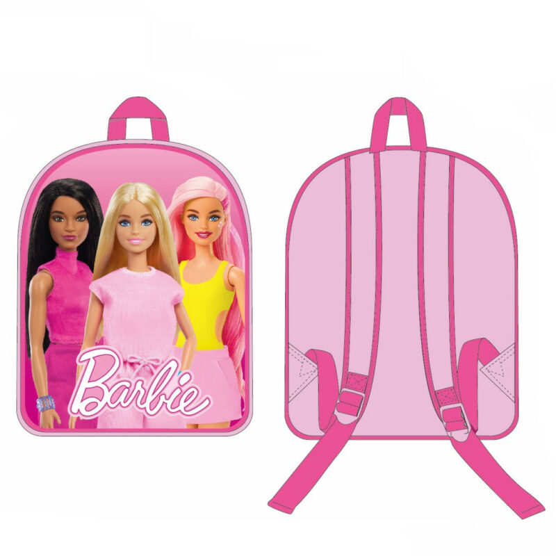 Barbie Trio Παιδικό Σακίδιο Πλάτης με 1 Θήκη 30×26×10 cm 5884739
