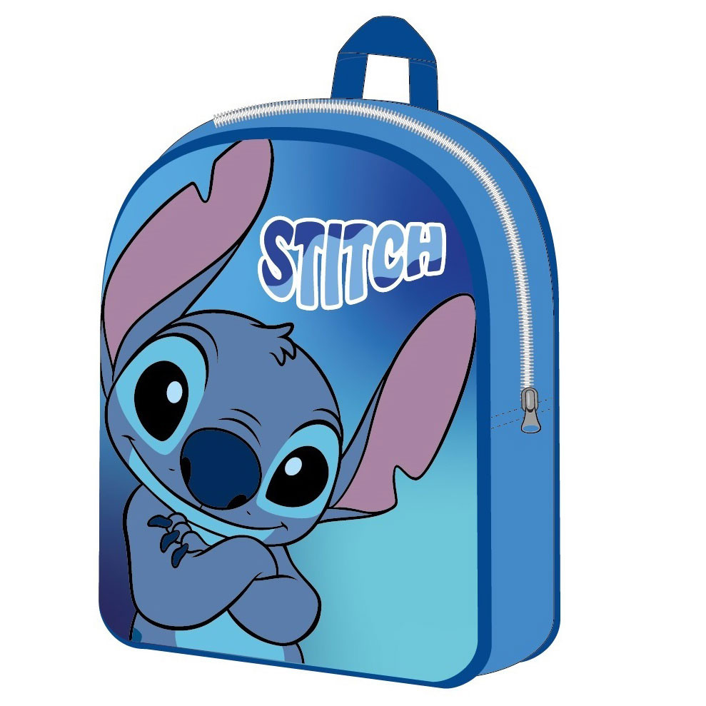 Disney Lilo & Stitch Mini Monster Παιδικό Σακίδιο Πλάτης με 1 Θήκη 30×26×10 cm
