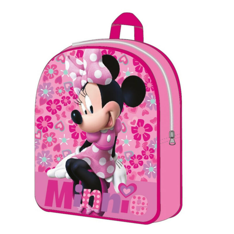Disney Minnie Flowers Παιδικό Σακίδιο Πλάτης με 1 Θήκη 30×26×10 cm 5898098