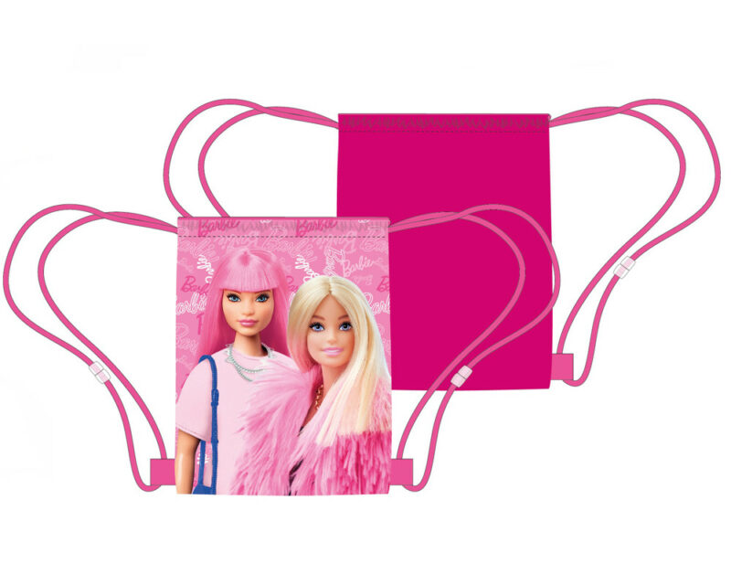 Barbie Icon Παιδικό Αθλητικό Σακίδιο Πλάτης με Κορδόνια 40×35 cm 5884919
