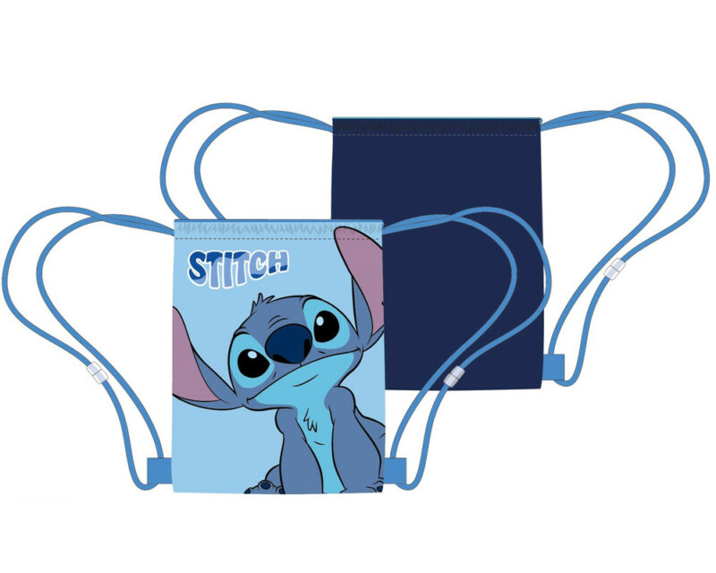 Disney Lilo & Stitch Alien Παιδικό Αθλητικό Σακίδιο Πλάτης με Κορδόνια 40×35 cm 5895391