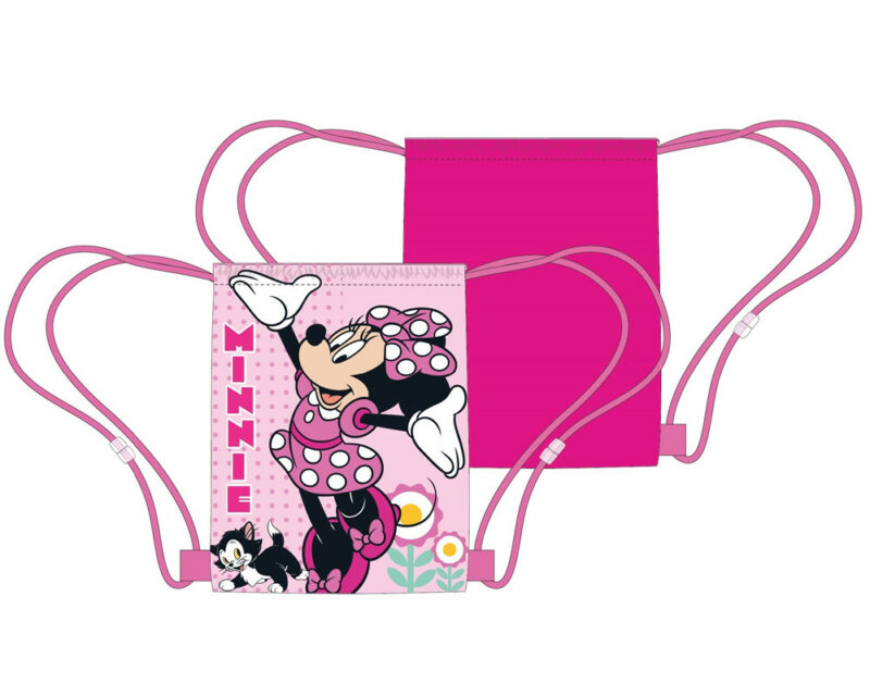 Disney Minnie Figaro Παιδικό Αθλητικό Σακίδιο Πλάτης με Κορδόνια 40×35 cm 5895422