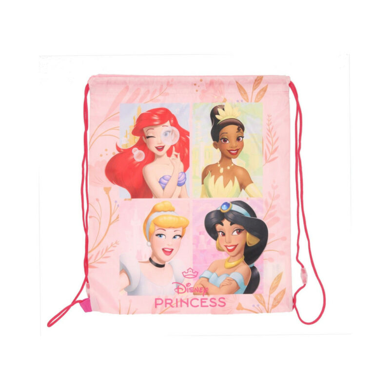 Disney Princess Castle Cuties Παιδικό Αθλητικό Σακίδιο Πλάτης με Κορδόνια 40×35 cm 5895376