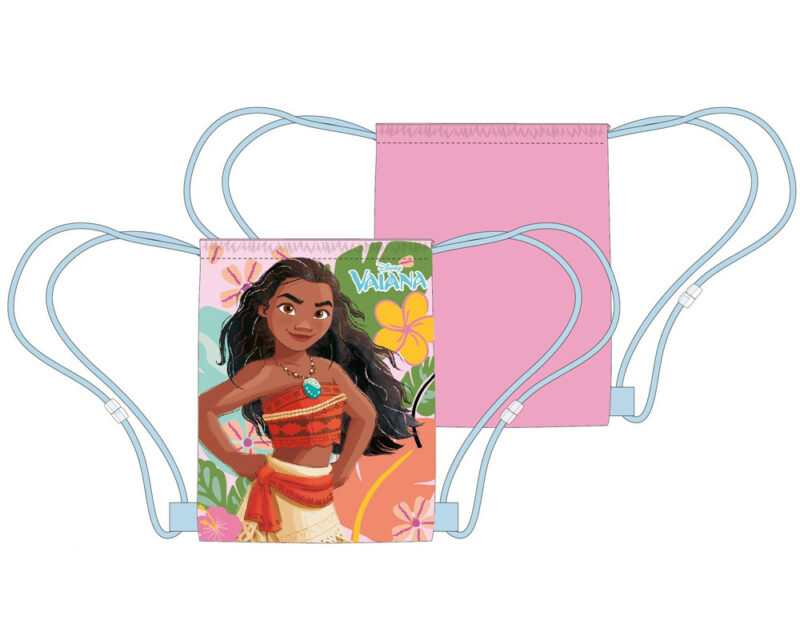 Disney Vaiana Voyage Vibes Παιδικό Αθλητικό Σακίδιο Πλάτης με Κορδόνια 40×35 cm 5895433