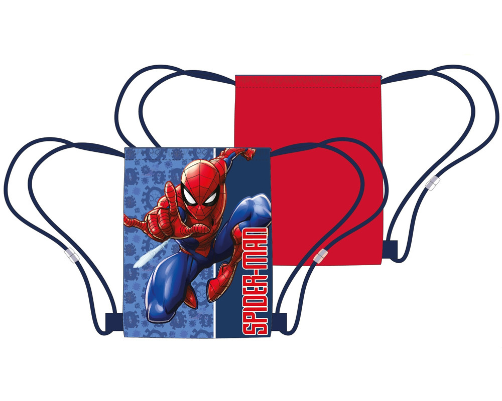 Spiderman Swing Force Παιδική Αθλητική Τσάντα Γυμναστηρίου 40×35 cm