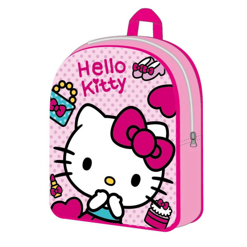 Hello Kitty Cupcake Cutie Παιδικό Σακίδιο Πλάτης με 1 Θήκη 30×26×10 cm 5884865