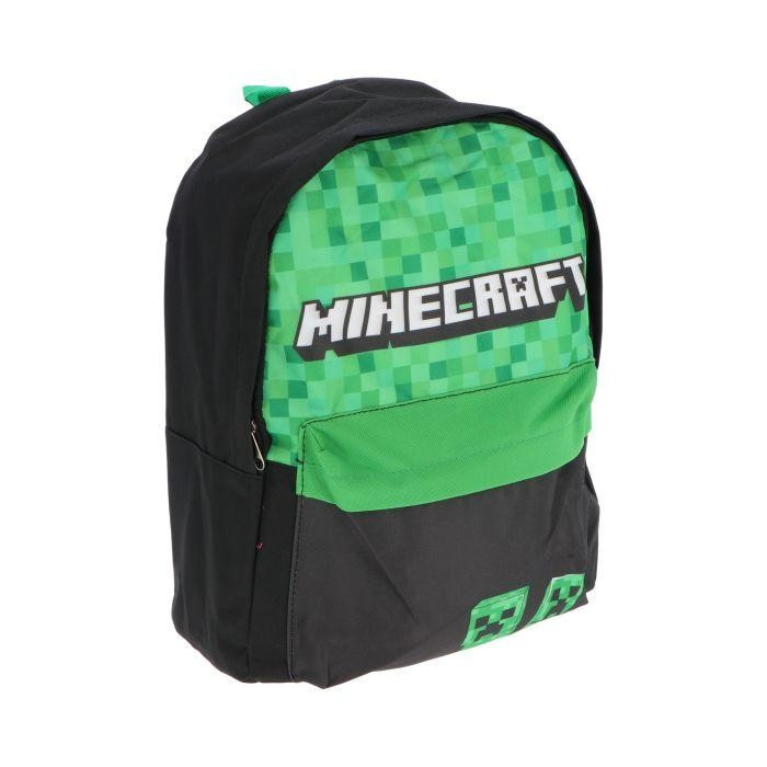 Minecraft Blocks Σχολική Τσάντα Πλάτης με 2 Θήκες 40×30×15 cm 5905295
