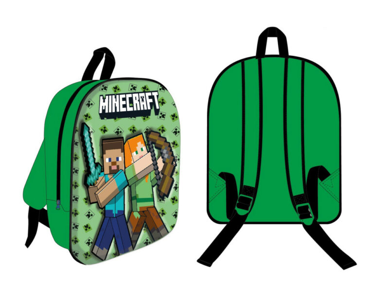Minecraft Block Battlers 3D Παιδικό Σακίδιο Πλάτης 30×26×10 cm 5905434
