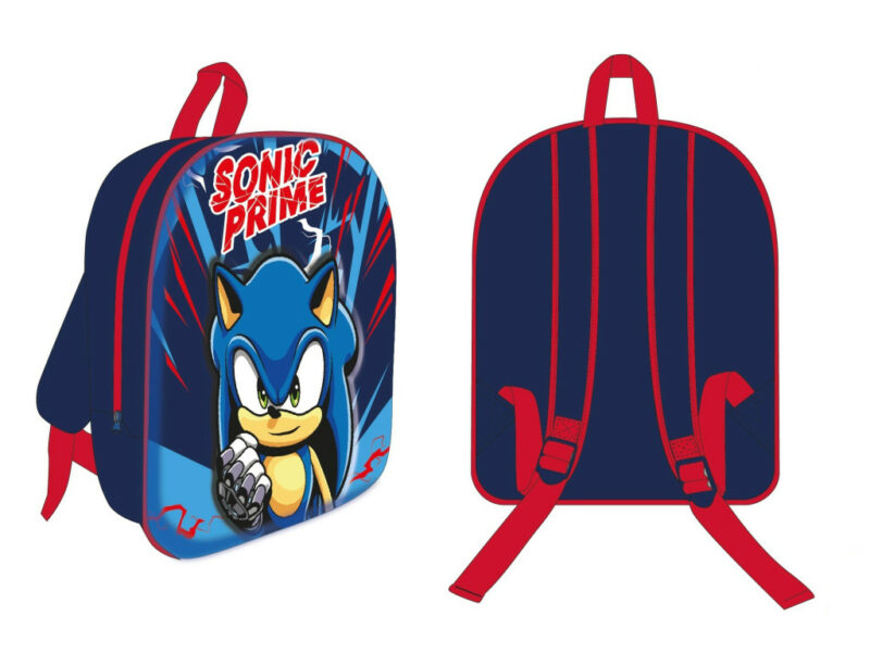 Sonic the Hedgehog Chaos Dash 3D Παιδικό Σακίδιο Πλάτης 30×26×10 cm 5883091