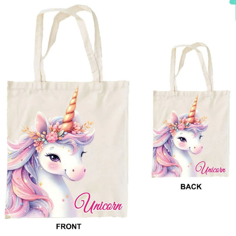 Unicorn Mystic canvas bag Υφασμάτινη Τσάντα Αγορών 38×44 cm 5901201