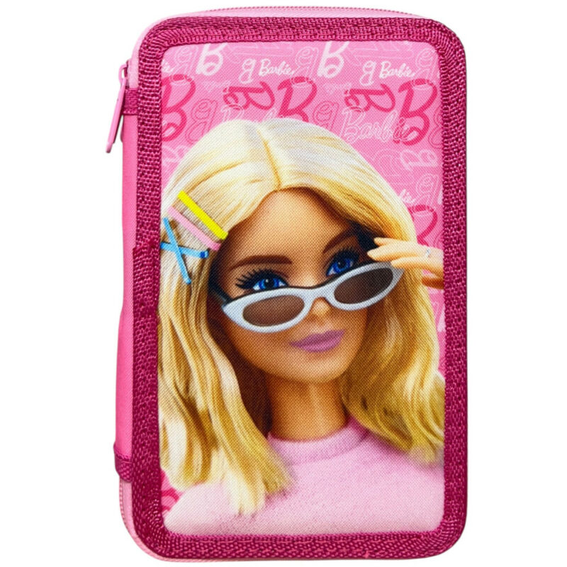 Barbie Glam Style Γεμάτη Τριώροφη Κασετίνα 45 Τεμαχίων 13×20×6 cm 5886328