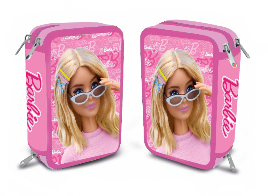 Barbie Glam Style Γεμάτη Τριώροφη Κασετίνα 45 Τεμαχίων 13×20×6 εκ. - Image 7