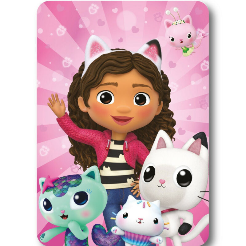Gabby’s Dollhouse Happiness Κουβέρτα Fleece 100×140 cm 5897425