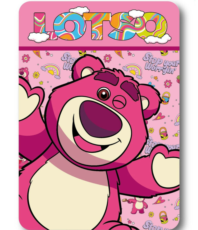 Disney Toy Story Lotso Κουβέρτα Fleece 100×140 cm 5886379
