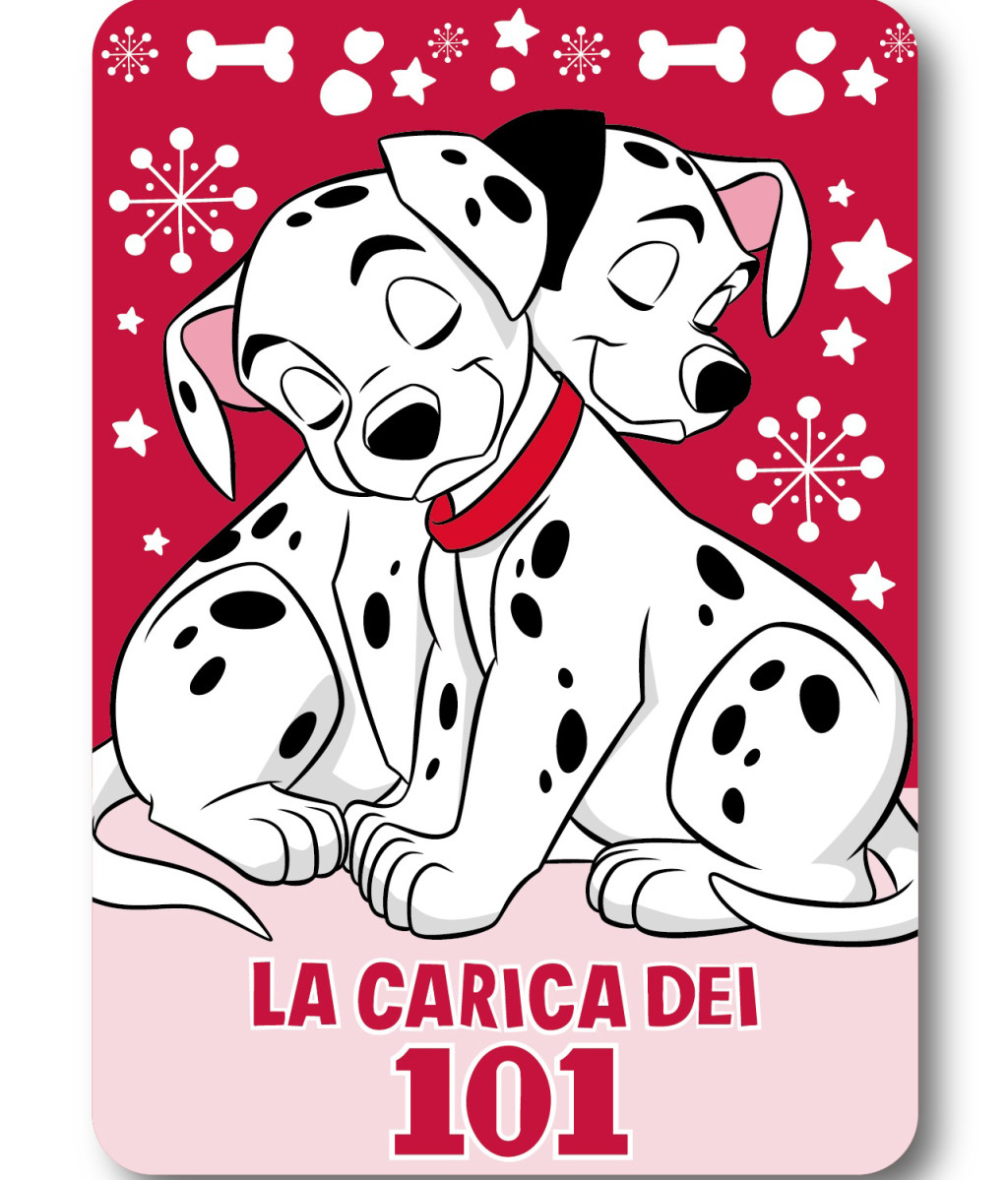 Disney 101 Dalmatians Cuddle Spots Κουβέρτα Polar Fleece 100×140 cm