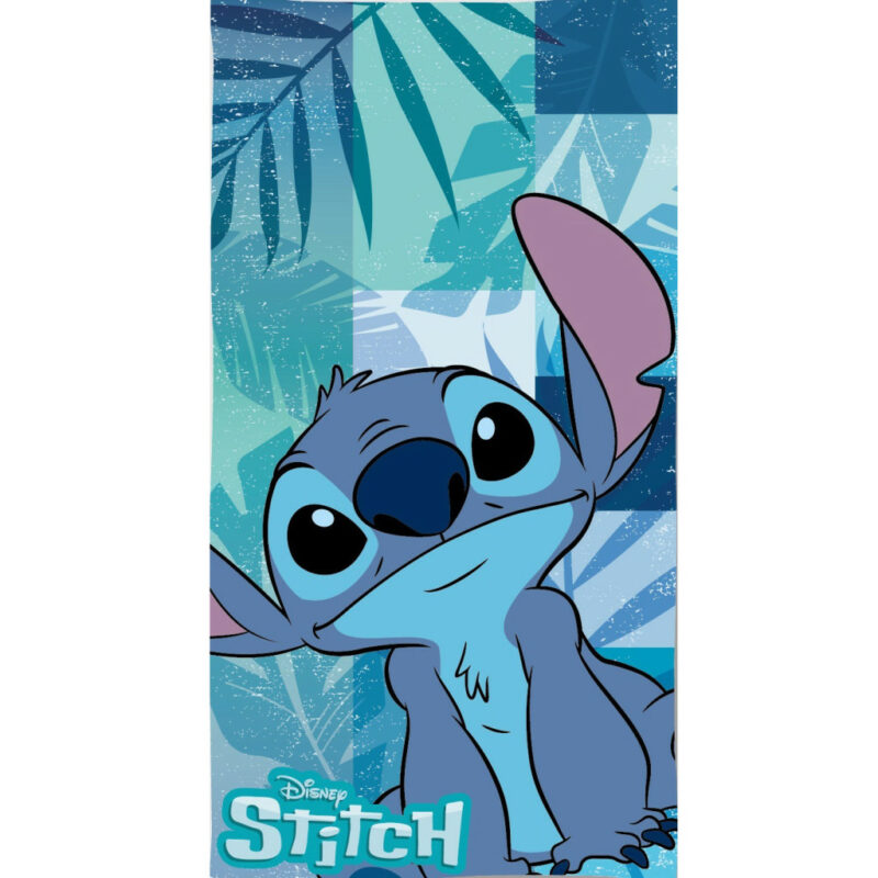 Disney Lilo & Stitch Leaf Blue Blue Leaf Πετσέτα Μπάνιου & Θαλάσσης (Fast Dry) 100% microfiber 70×140 cm 5893157