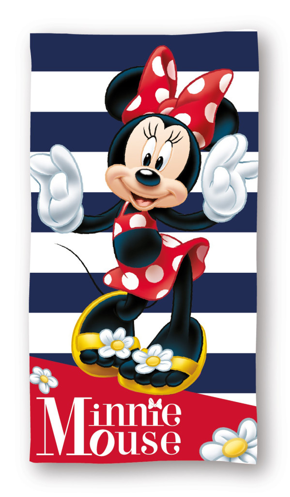 Disney Minnie Polka Style Πετσέτα Μπάνιου & Θαλάσσης (Fast Dry) 100% microfiber 70×140 cm 5894592