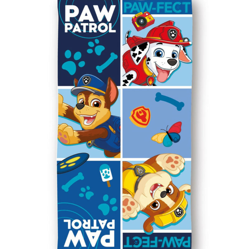 Paw Patrol Paw-fect Πετσέτα Μπάνιου & Θαλάσσης (Fast Dry) 100% microfiber 70×140 cm 5894597