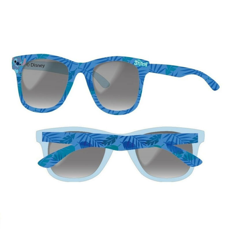 Disney Lilo and Stitch Blue Leaf Παιδικό Σετ με Γυαλιά Ηλίου και Καπέλο Τζόκεϊ 53 cm 5893030