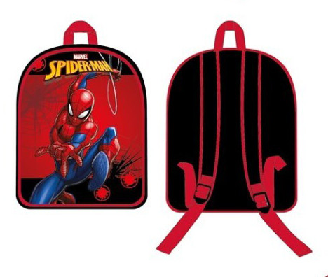 Spiderman Red Saver Παιδικό Σακίδιο Πλάτης με 1 Θήκη 30×26×10 cm 5905454