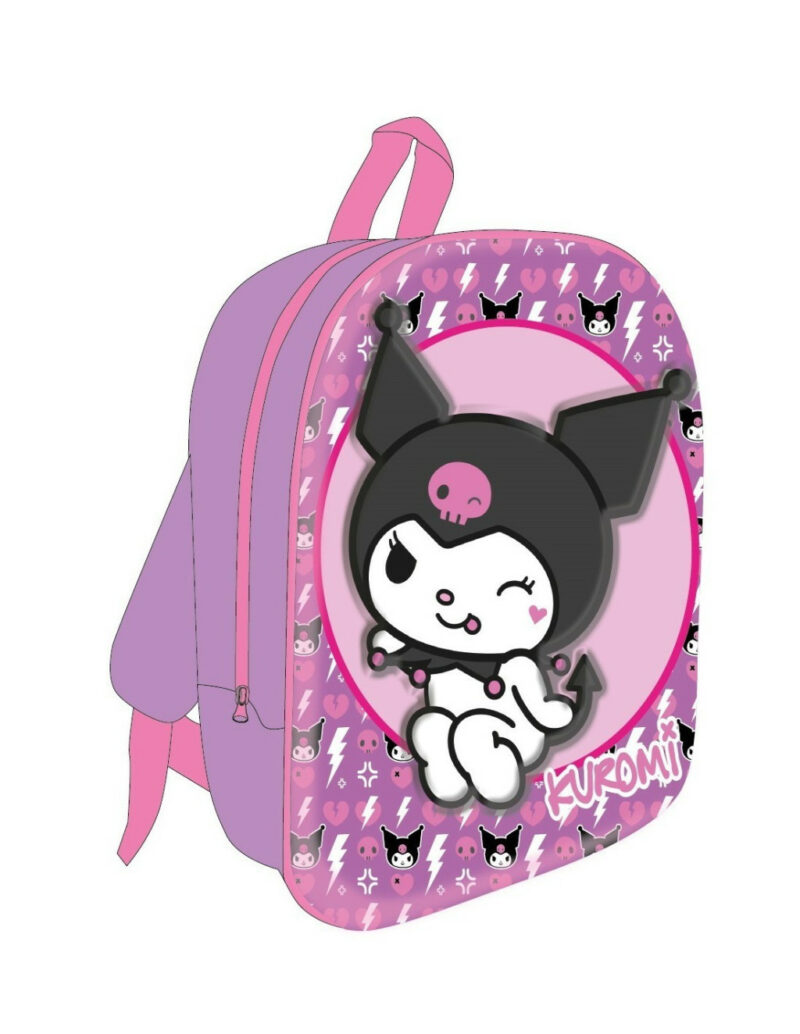 Hello Kitty Rebel Heart 3D Παιδικό Σακίδιο Πλάτης 30×26×10 cm 5905405