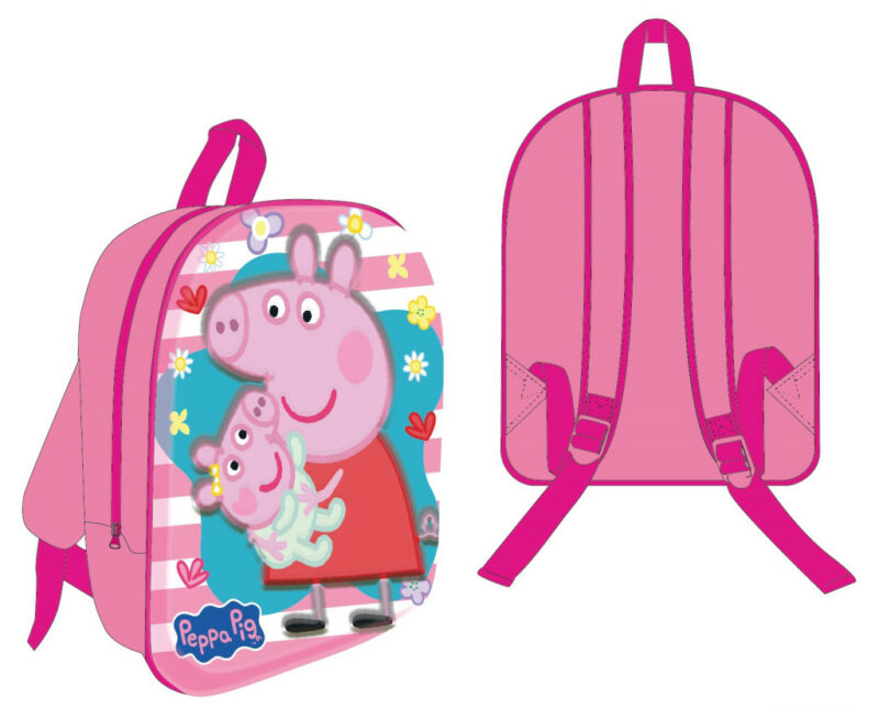Peppa Pig Evie 3D Παιδικό Σακίδιο Πλάτης 30×26×10 cm 5905443