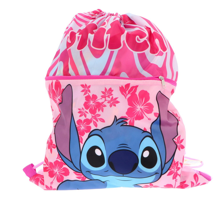 Disney Lilo & Stitch Cute Deluxe Παιδικό Αθλητικό Σακίδιο Πλάτης με Κορδόνια 45×34 5905199