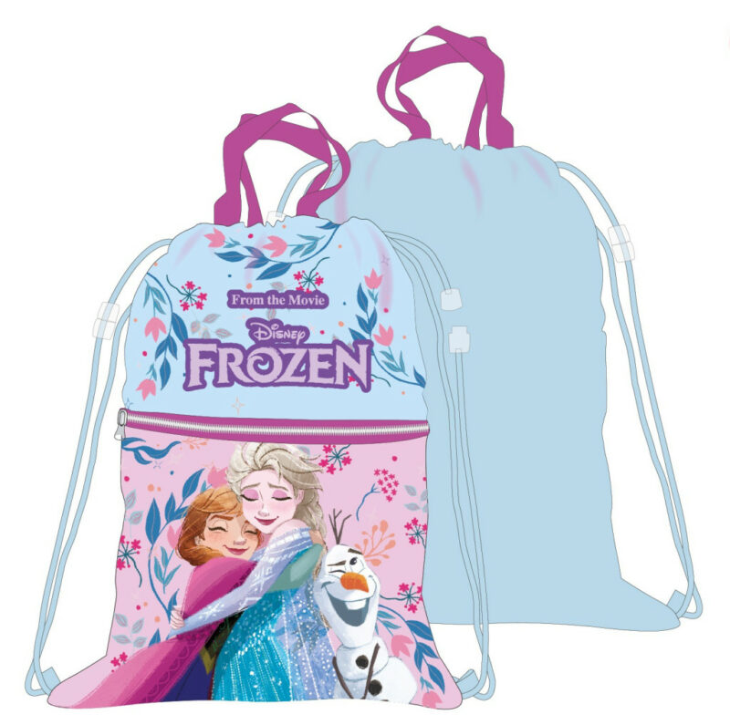 Disney Frozen Hug Deluxe Παιδικό Αθλητικό Σακίδιο Πλάτης με Κορδόνια 45×34 5905197