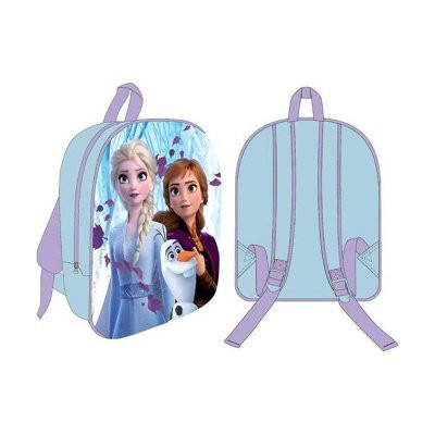 Disney Frozen Ice Kingdom 3D Παιδικό Σακίδιο Πλάτης με 1 Θήκη 30×26×10 cm 5894539