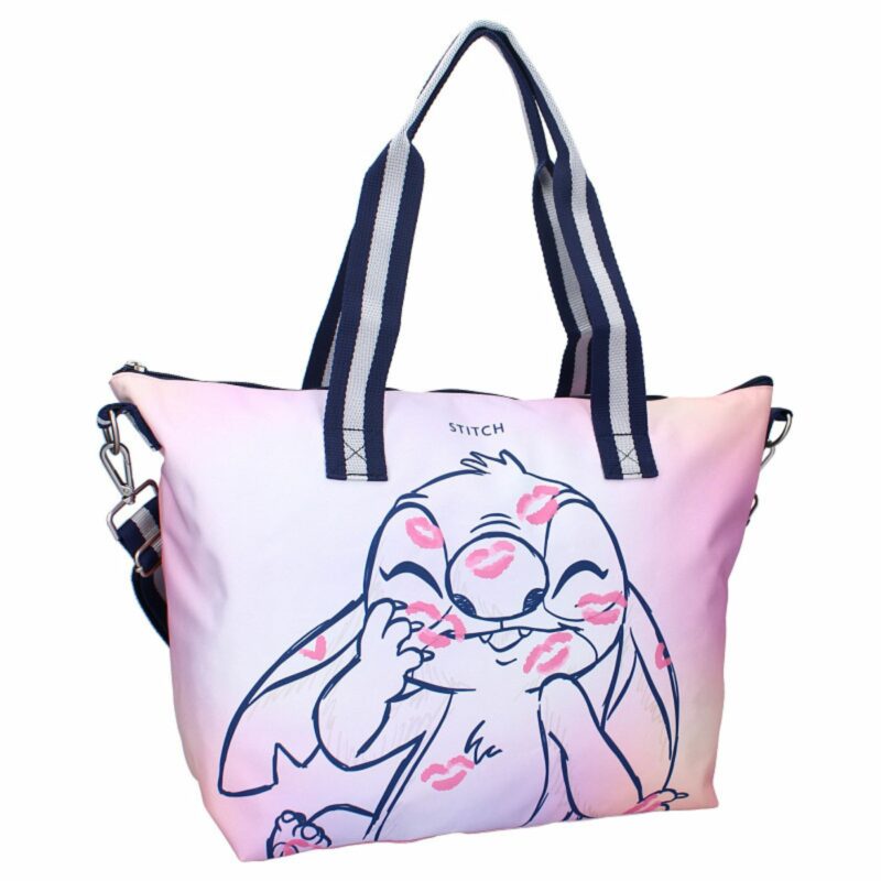 Disney Lilo & Stitch Τσάντα Shopper Ροζ 48x14x32 εκ. 5900444