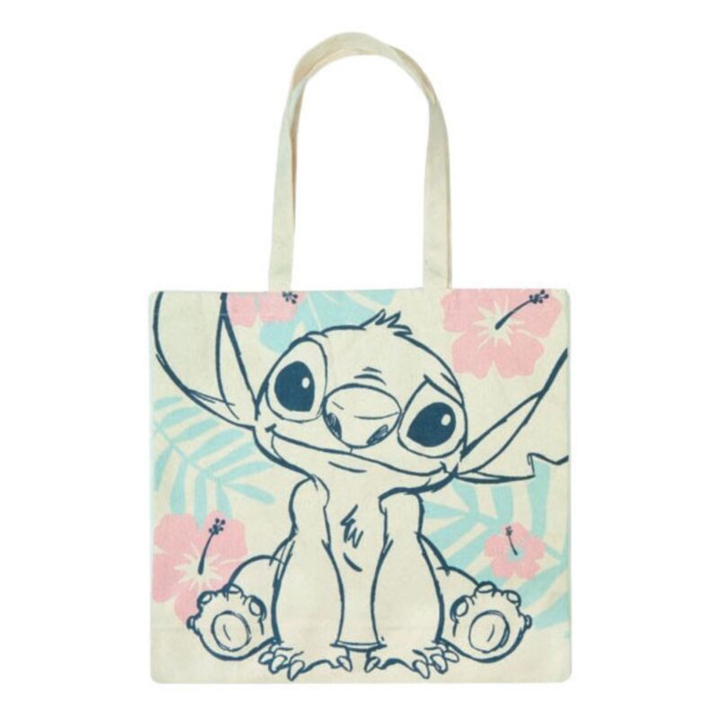 Disney Lilo & Stitch Τσάντα Shopper Μπεζ 40×35 εκ. 5900406