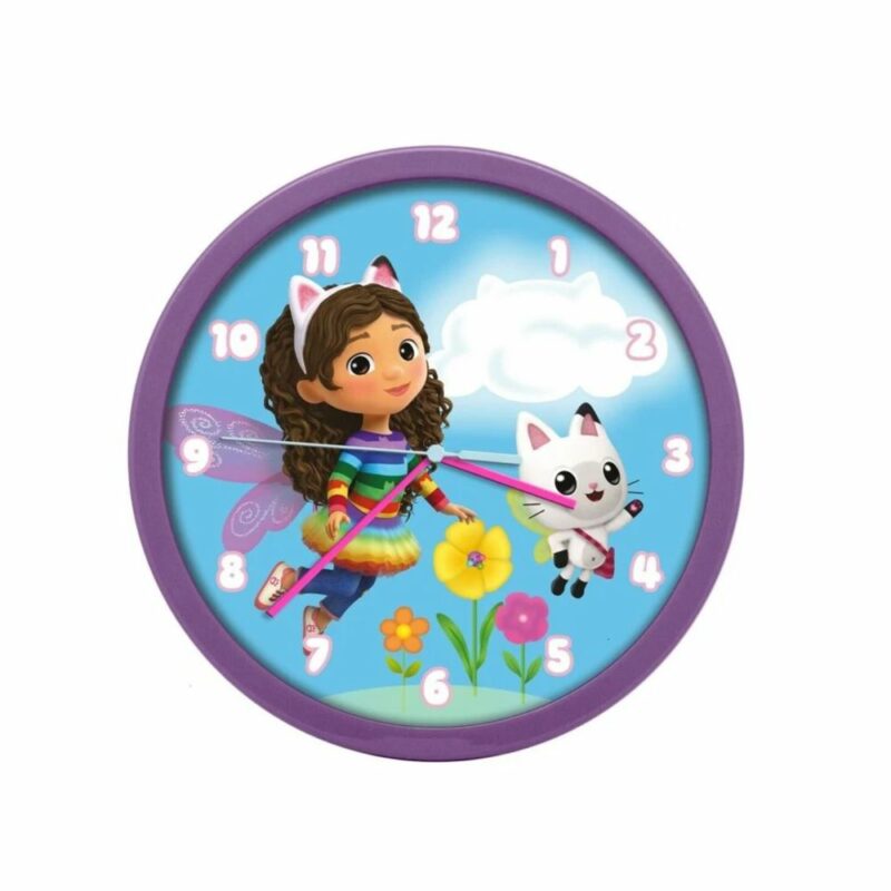 Ρολόι τοίχου Gabby’s Dollhouse 6084443