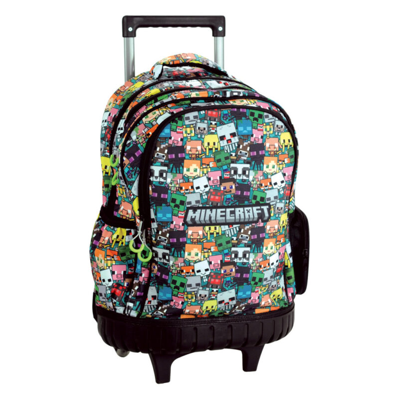 Minecraft Chibi premium rolling school bag 5943251