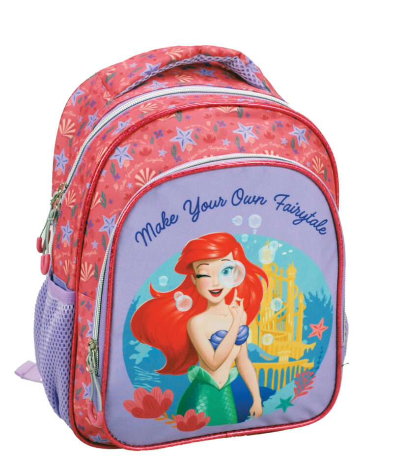 Disney Princess Ariel Fairytale Παιδικό Σακίδιο Πλάτης με 2 Θήκες 31×24×12 cm 5885625