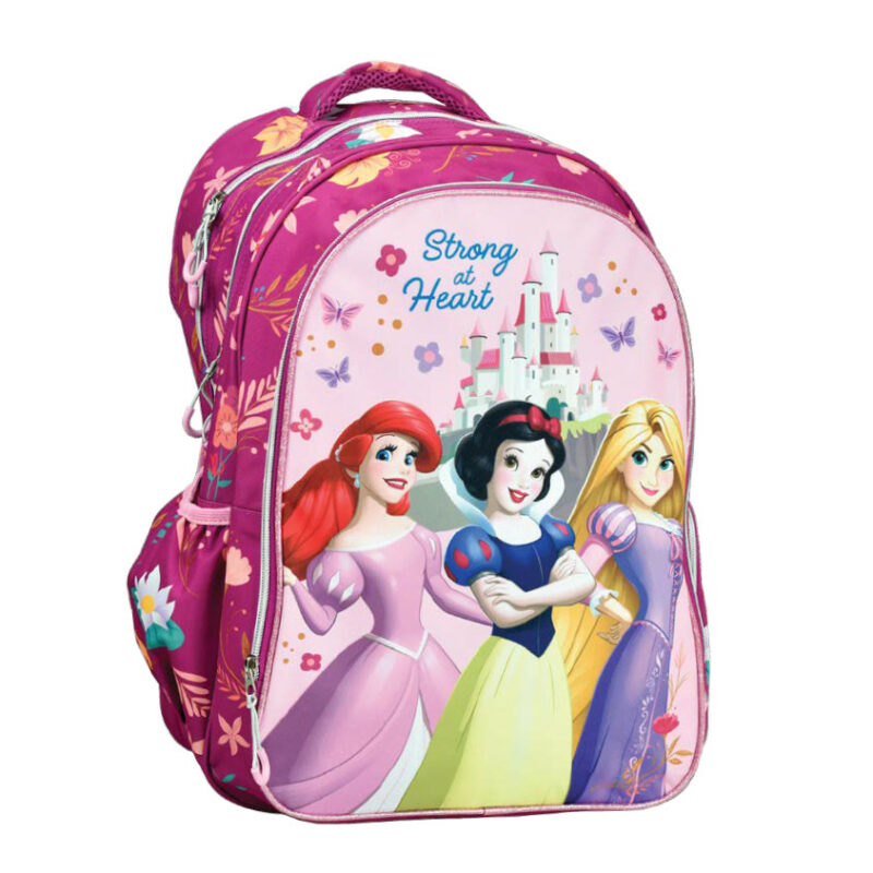 Disney Princess Strong Σχολική Τσάντα Πλάτης με 3 Θήκες 42×30×15 cm 5884324