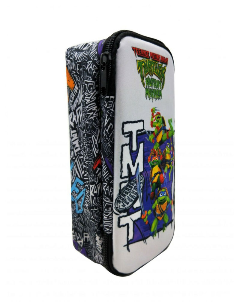 Teenage Mutant Ninja Turtles TMNT Παιδική Κασετίνα με 2 Θήκες 26×6×10 cm 5872307
