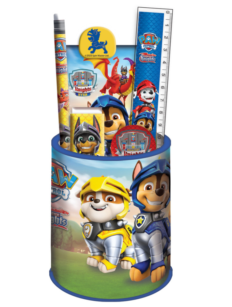 Paw Patrol Knights Σετ Σχολικών Ειδών 7 Τεμαχίων 5896896