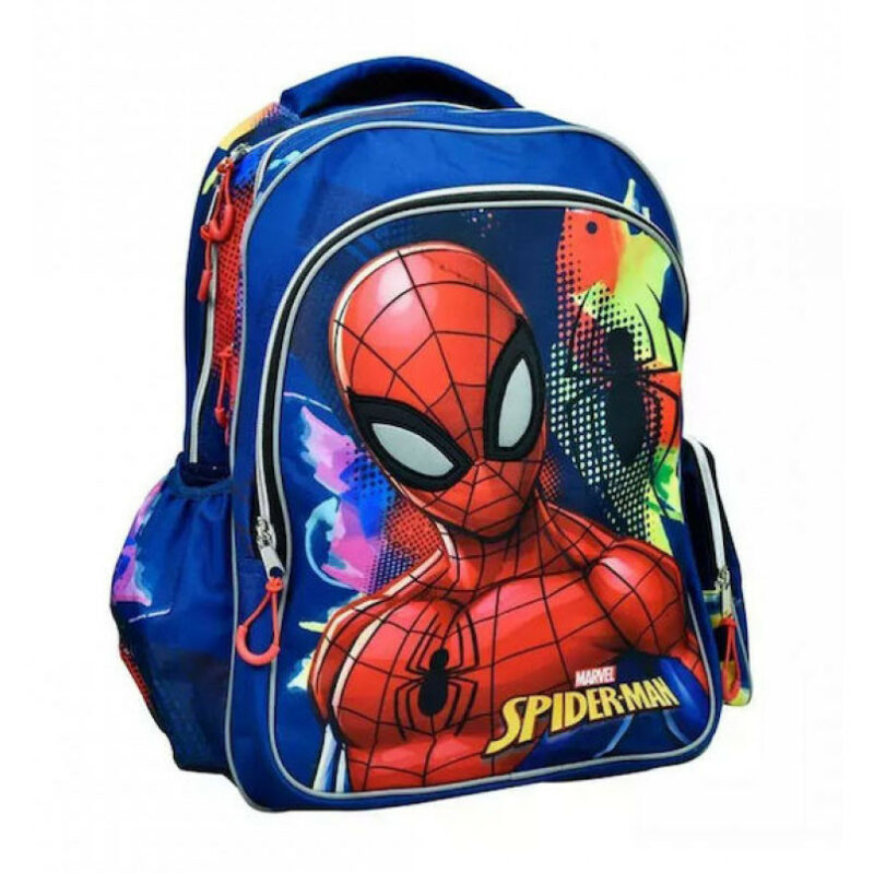 Spiderman Splotch Σχολική Τσάντα Πλάτης με 3 Θήκες 43×30×17 cm 5873276