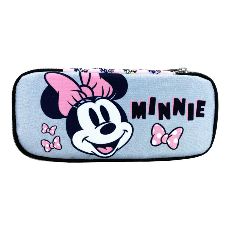 Disney Minnie Pretty in Pink Παιδική Κασετίνα με 2 Θήκες 26×6×10 cm 5894618