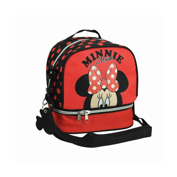 Disney Minnie Ισοθερμική Τσάντα Φαγητού με 2 Θήκες 20×15×21 cm 5894632