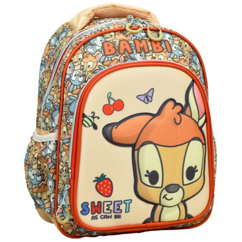 Disney Bambi Sweet Παιδικό Σακίδιο Πλάτης με 2 Θήκες 30×25×15 cm 5873350
