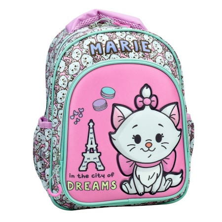 Disney Marie Dreams cat Παιδικό Σακίδιο Πλάτης με 2 Θήκες 30×25×15 cm 5873413