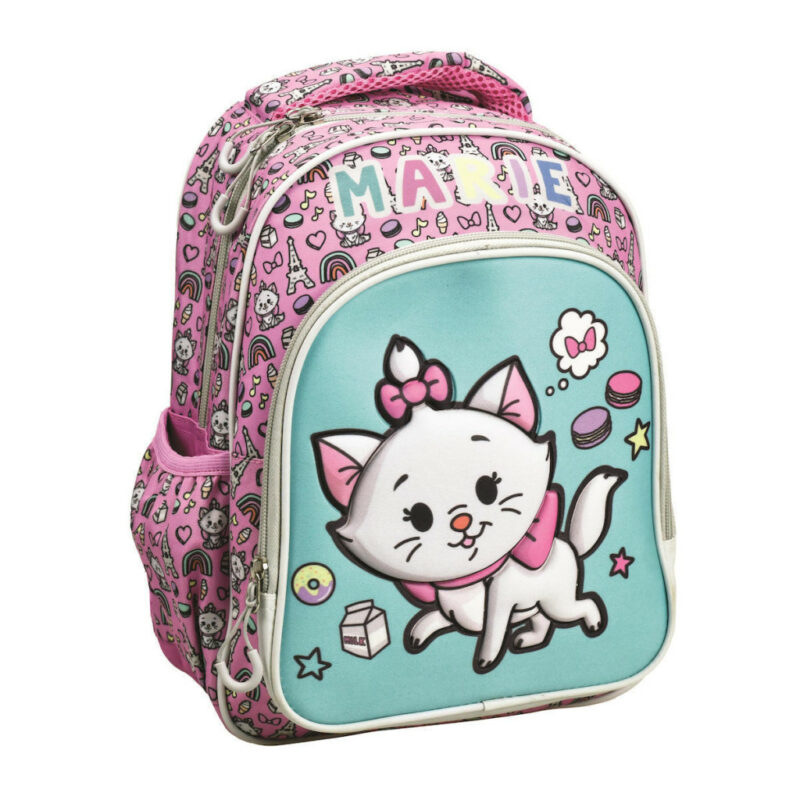 Disney Marie Dreams Παιδικό Σακίδιο Πλάτης με 2 Θήκες 31×24×12 cm 5884329