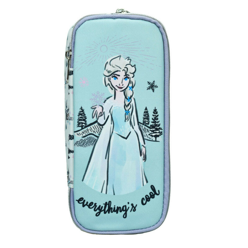 Disney Frozen Adventure Παιδική Κασετίνα με 2 Θήκες 26×6×10 cm 5867584