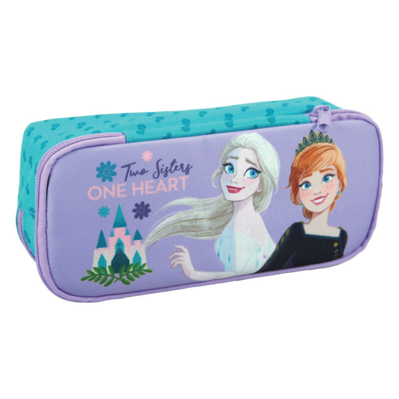 Disney Frozen Modern Magic Παιδική Κασετίνα με 2 Θήκες 26×6×10 cm 5894612
