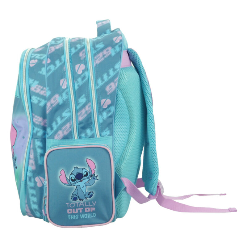 Disney Lilo & Stitch Brush It Out Σχολική Τσάντα Πλάτης με 3 Θήκες 42×30×15 cm 5894529
