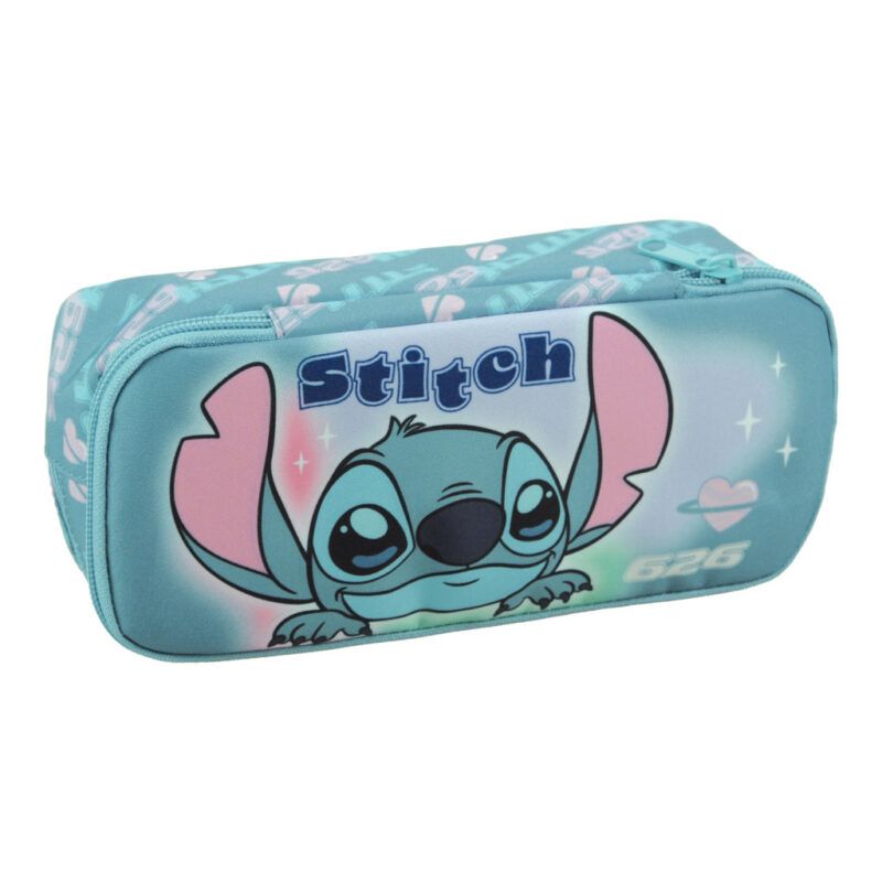Disney Lilo & Stitch Brush It Out Παιδική Κασετίνα με 2 Θήκες 26×6×10 cm 5894508