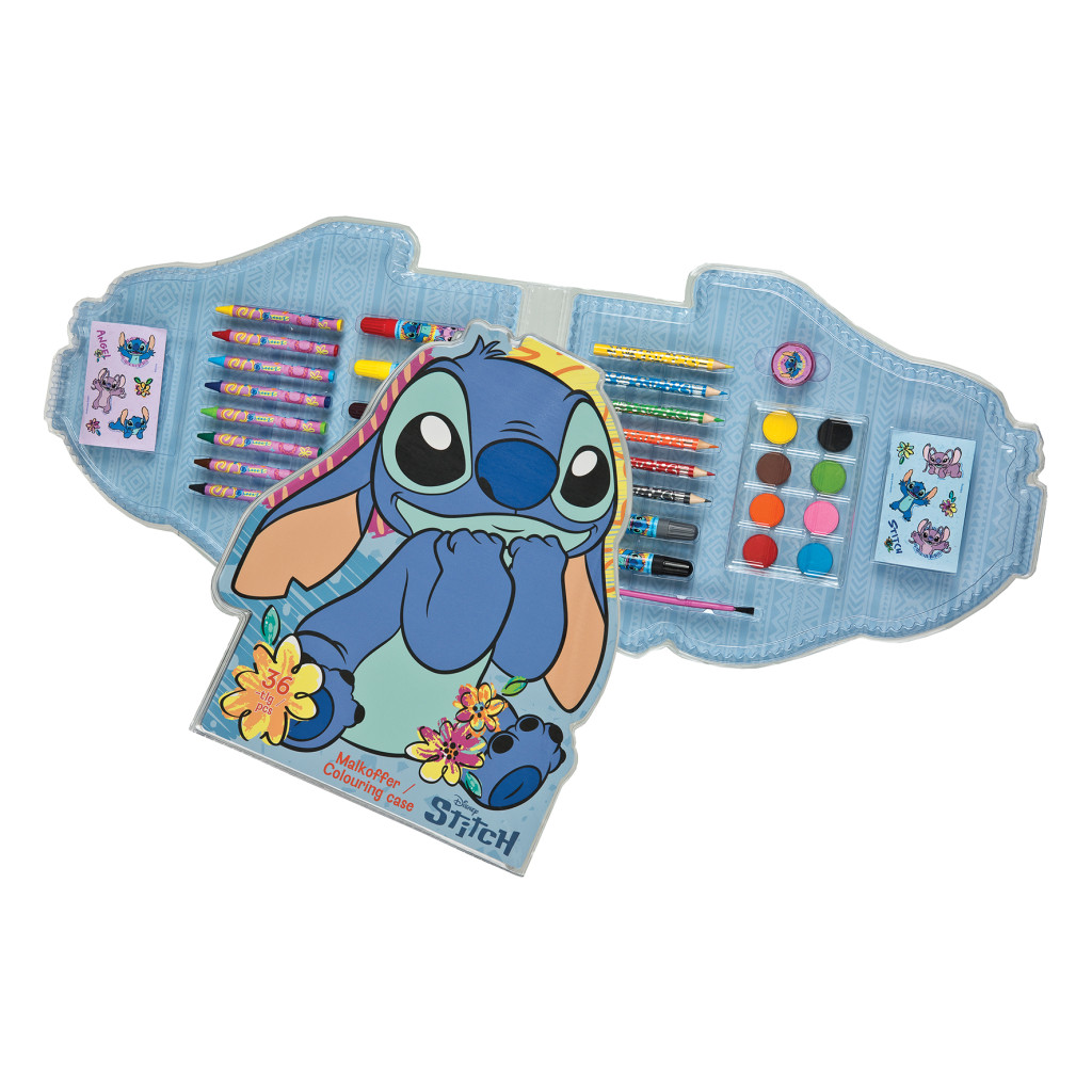 Disney Lilo & Stitch Brush It Out Σετ Σχολικών Ειδών 36 Τεμαχίων 31×25 cm