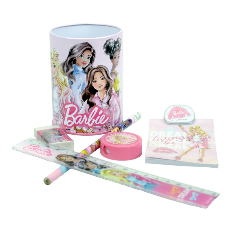 Barbie Paints Σετ Σχολικών Ειδών 7 Τεμαχίων 5896803